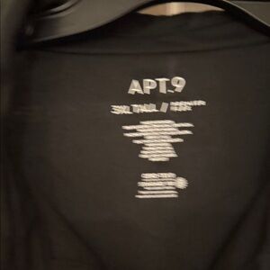 Apt. 9 Classic Black Apparel
